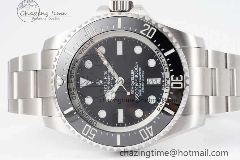 MiroTime 0306 ComfortFit Sea-Dweller 126660 No Date APF Best Edition Black Dial on SS Bracelet VR 2031